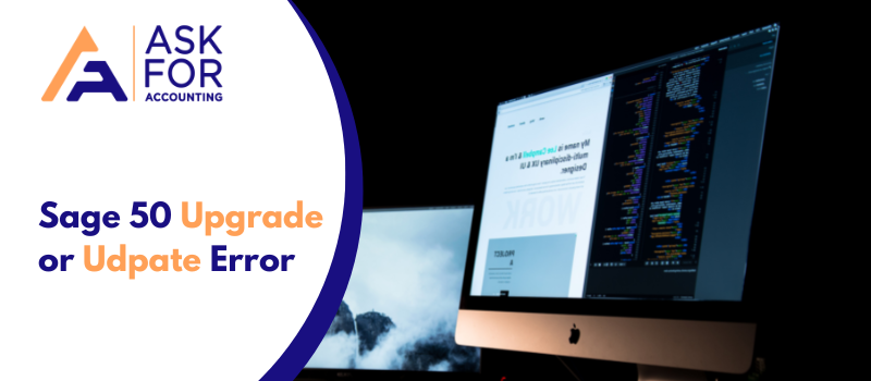 Sage 50 Upgrade Error