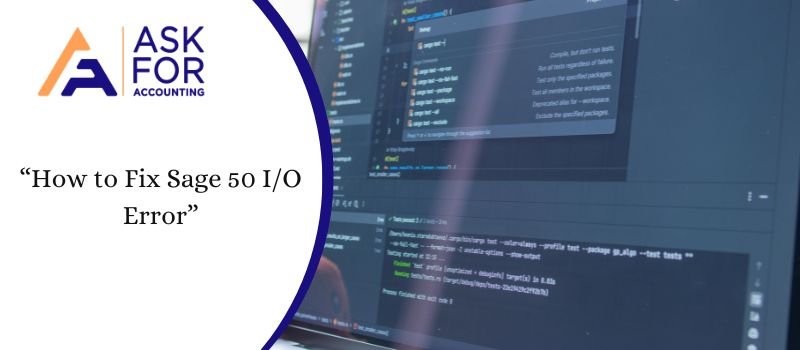 Sage 50 I/O Error