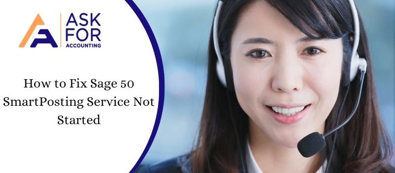 Sage 50 SmartPosting Service Not Started