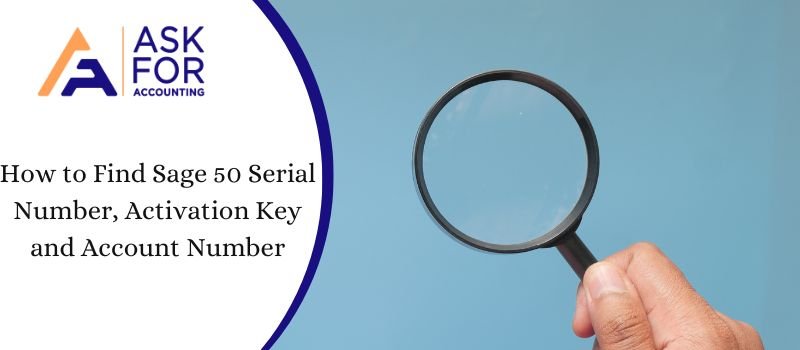 Find Sage 50 Serial Number