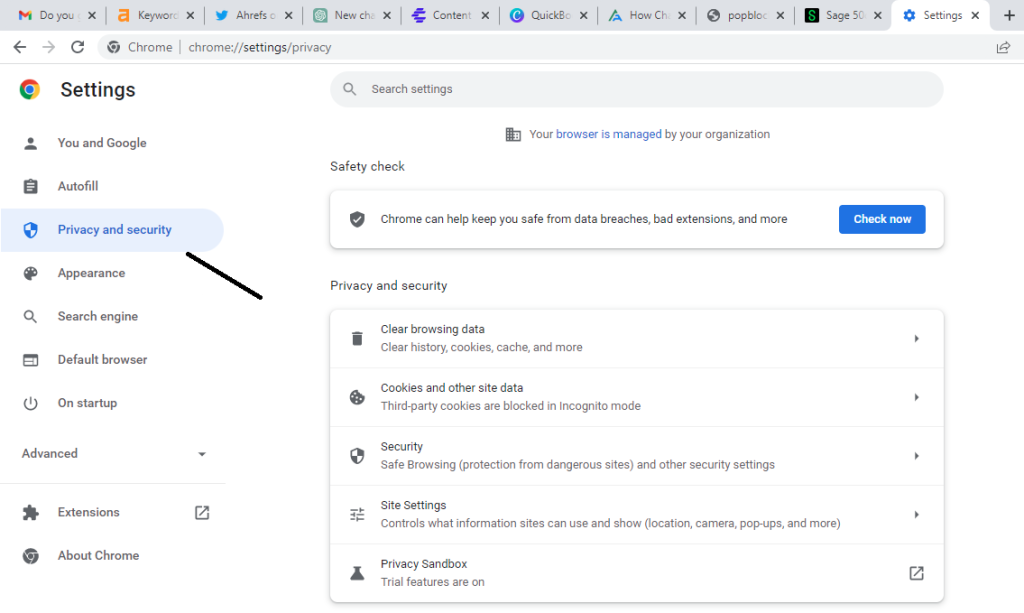 chrome privacy and security settings.PNG