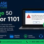 Sage 50 Error 1101