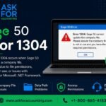 Sage 50 Error 1304