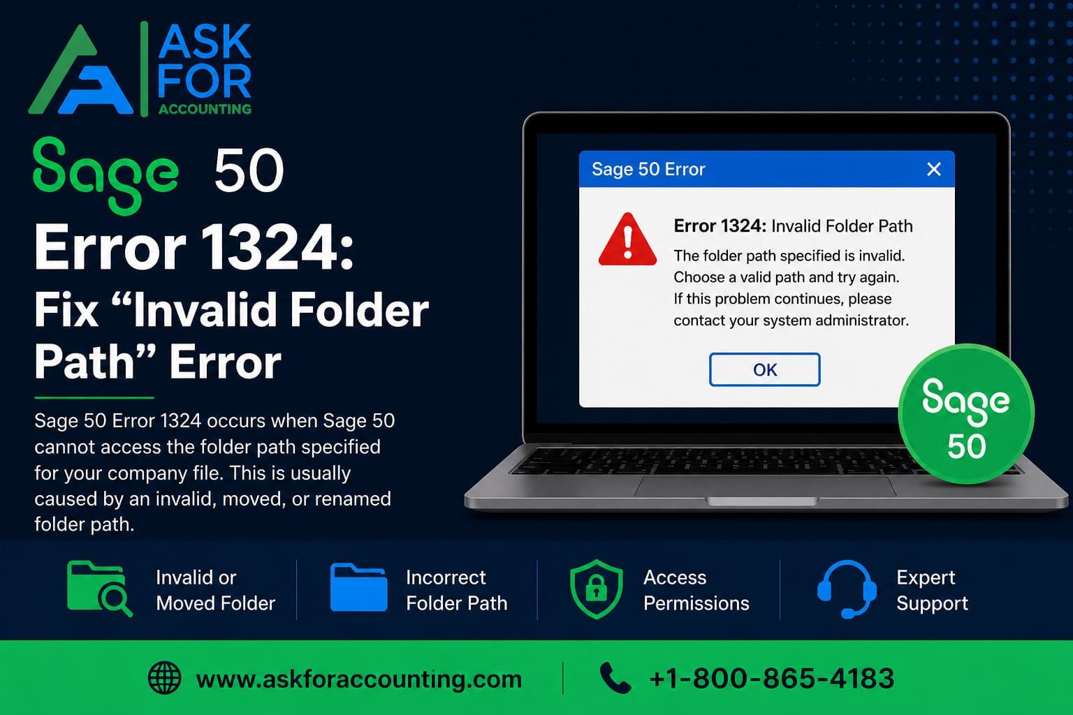 Sage 50 Error 1324