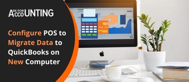 Configure POS to Migrate Data to QuickBooks on New Computer