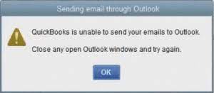 QuickBooks Unable to Send Email