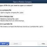 Restore a Company File in QuickBooks