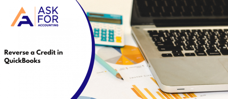 Reverse a Credit in QuickBooks