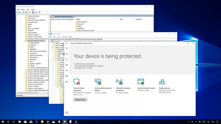 anti virus turn off