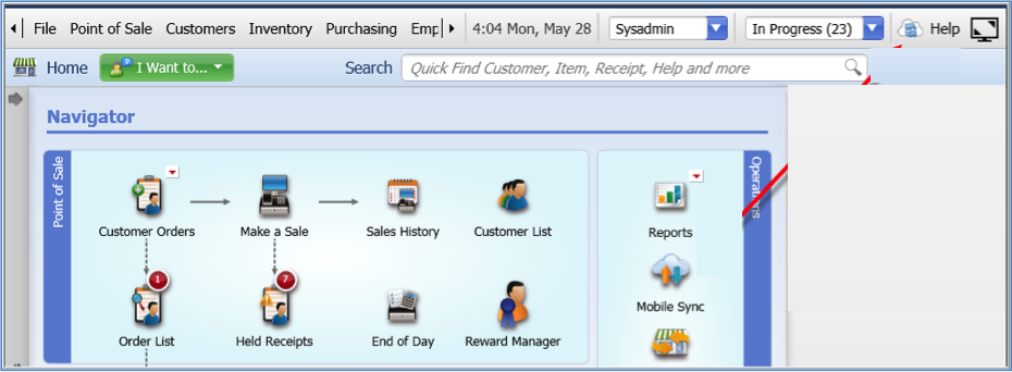 Sync Mobile with QuickBooks Desktop Point of Sale