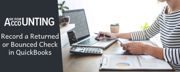 Record a Returned or Bounced Check in QuickBooks