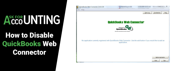 Download, Install QuickBooks Web Connector, and Disable QBWC