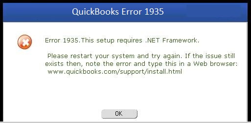 QuickBooks Error 1935 1