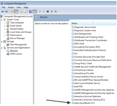 intuit fcs service