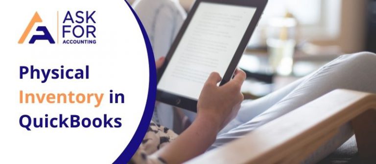 Physical Inventory in QuickBooks