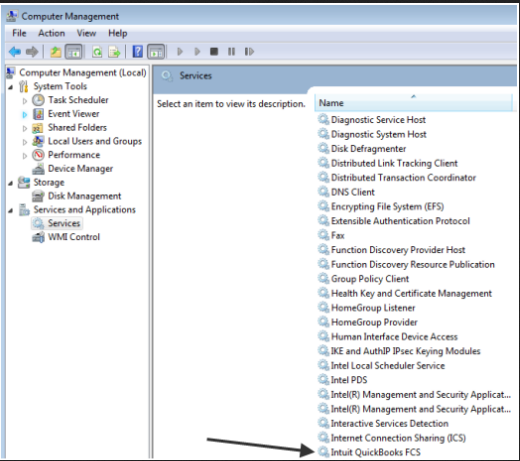quickbooks fcs