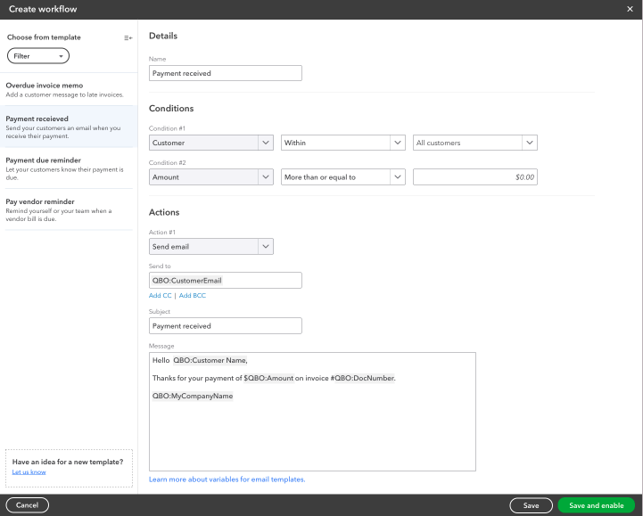 New Workflows
