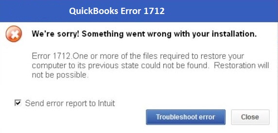 QuickBooks Error 1712