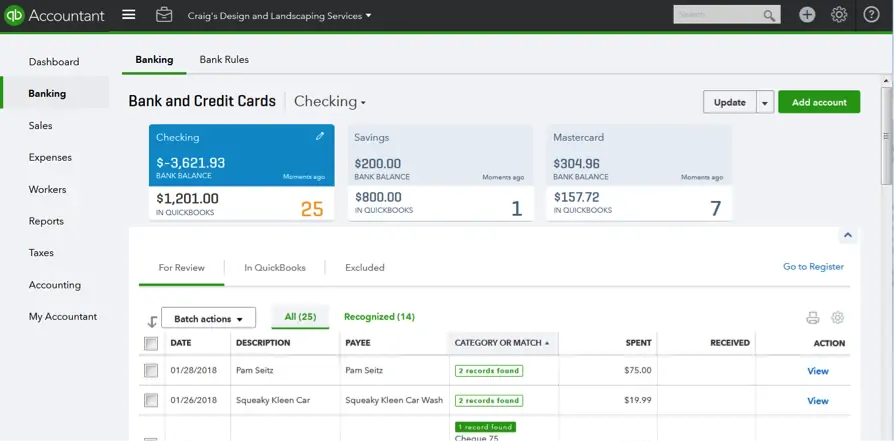 quickbooks import credit card transactions iif