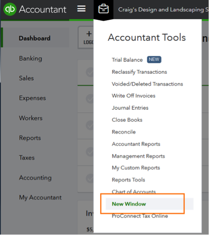 quickbooks online accountant tools
