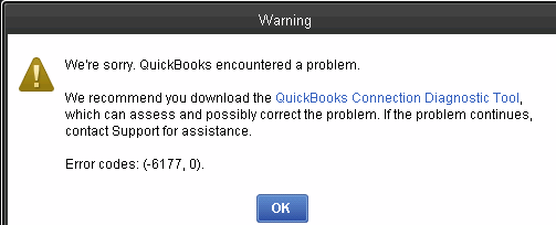 QuickBooks Error 6177 0