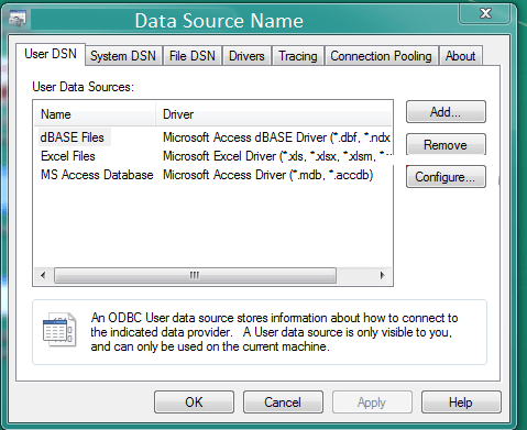 sage 300 odbc data source administrator