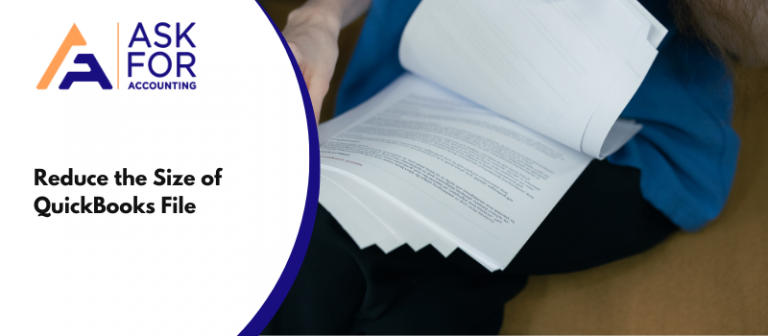 Reduce the Size of QuickBooks File