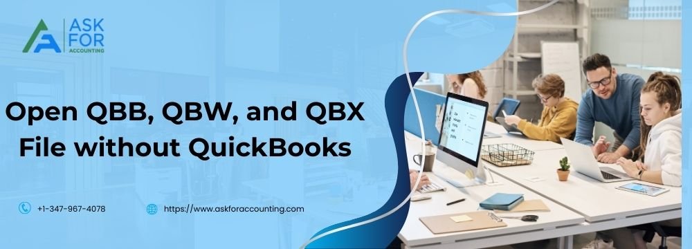 Open QBB, QBW, and QBX File without QuickBooks
