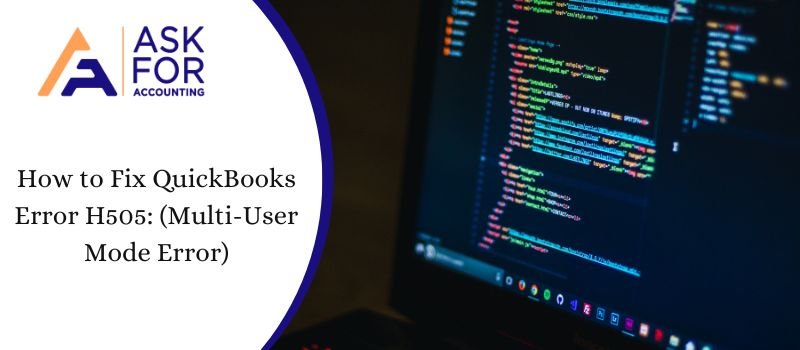 Fix QuickBooks Error H505