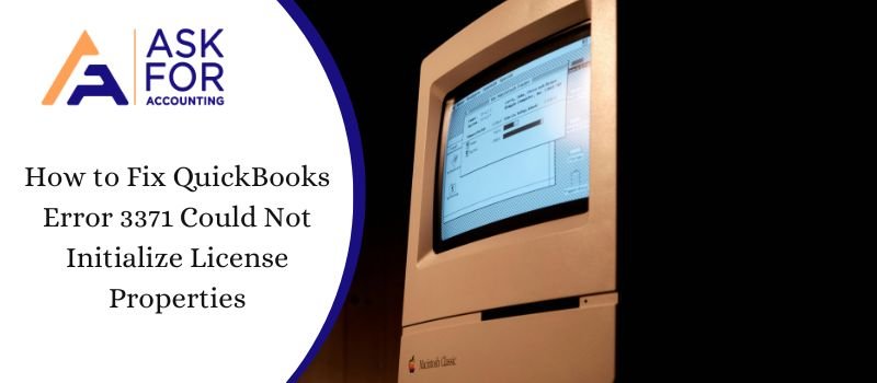 QuickBooks Error 3371