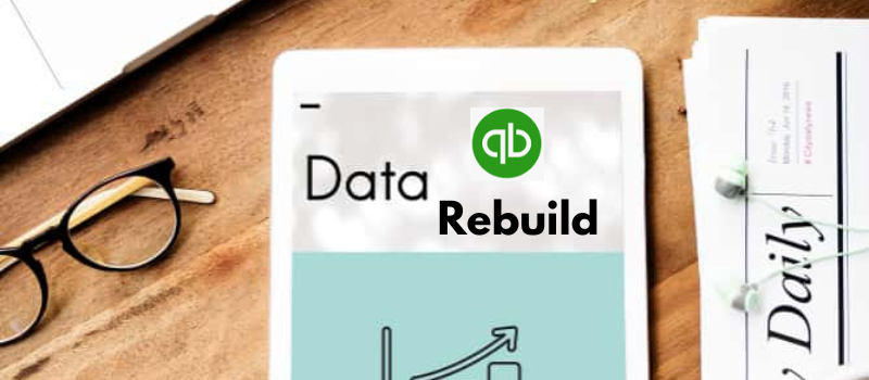 quickbooks rebuild data