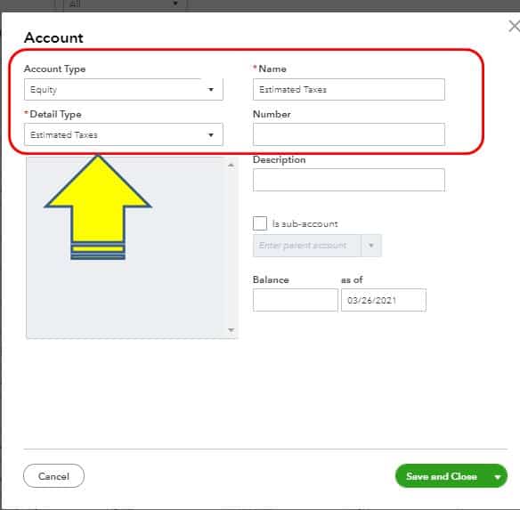 Categorize an Estimated Tax Payment in QuickBooks