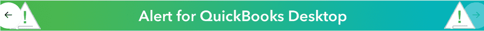  alert for quickbooks desktop