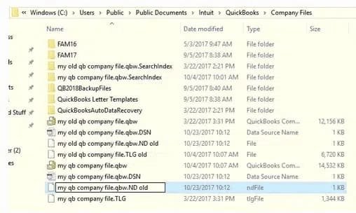 Rename .ND and .TLG Files